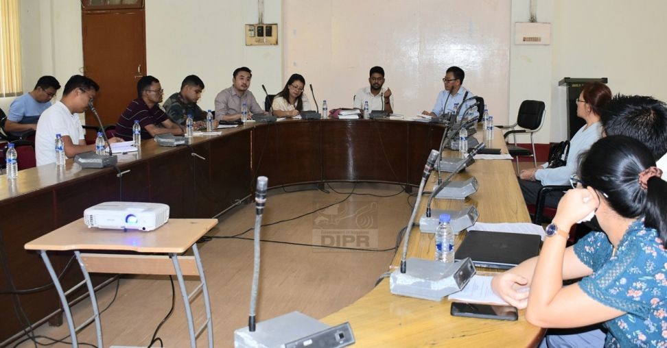 DDMA tentative agenda meeting held for monsoon preparedness in Dimapur on May 9. (DIPR Photo)